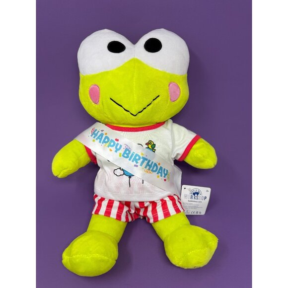 Build-A-Bear Workshop Other - Build a Bear Workshop Keroppi w/ Outfit Sanrio Plush NWT